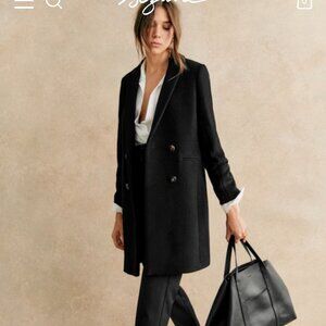 Johnson Coat: Black: Size 36/4